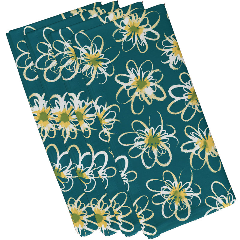 Ensemble de serviettes 4 pièces Slezak, Bleu sarcelle