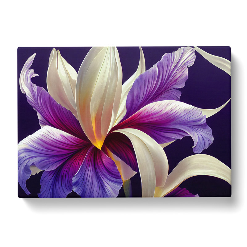 Enticing Flower - Wrapped Canvas, 40cm H x 60cm W x 3cm D