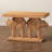 Kenworthy Bali & Pari Elissa Bohemian Honey Rattan Elephant Console Table