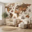 Papier peint carte du monde nautique-512616104-512616085