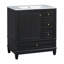 Meuble-lavabo autoportant de 30 po avec lavabo en céramique-931873050