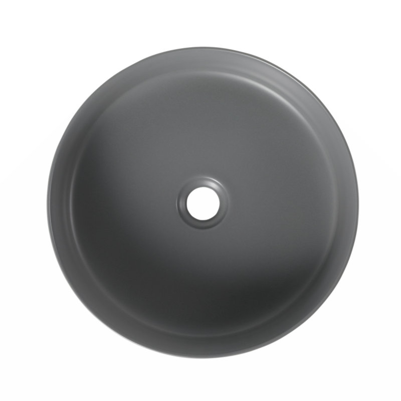 Lavabo de salle de bain 15,7 Wenty, Gris