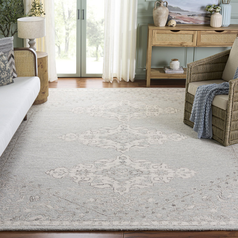 Metro 890 Hand Tufted 85% Wool; 15% Cotton Oriental Rug, Rectangle 8' x 10'