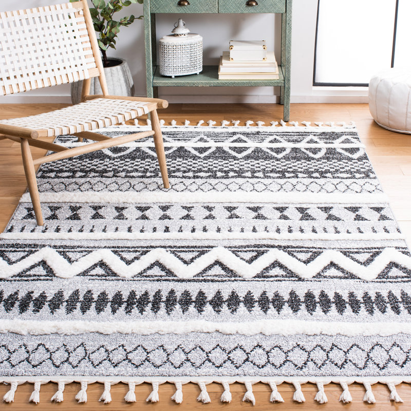 Tapis à poils longs Wiens, Rectangle 5 pi 3 po x 7 pi 6 po
