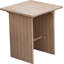 Table de bar d'extérieur en bois d'acacia naturel Solace