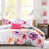 Motif floral rose sélectionné