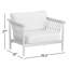 Leo Outdoor Accent Chair Taupe