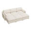Canapé modulaire en chenille réversible Abramson-69362217