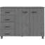 Hardev 113cm Solid Wood Sideboard-226133109