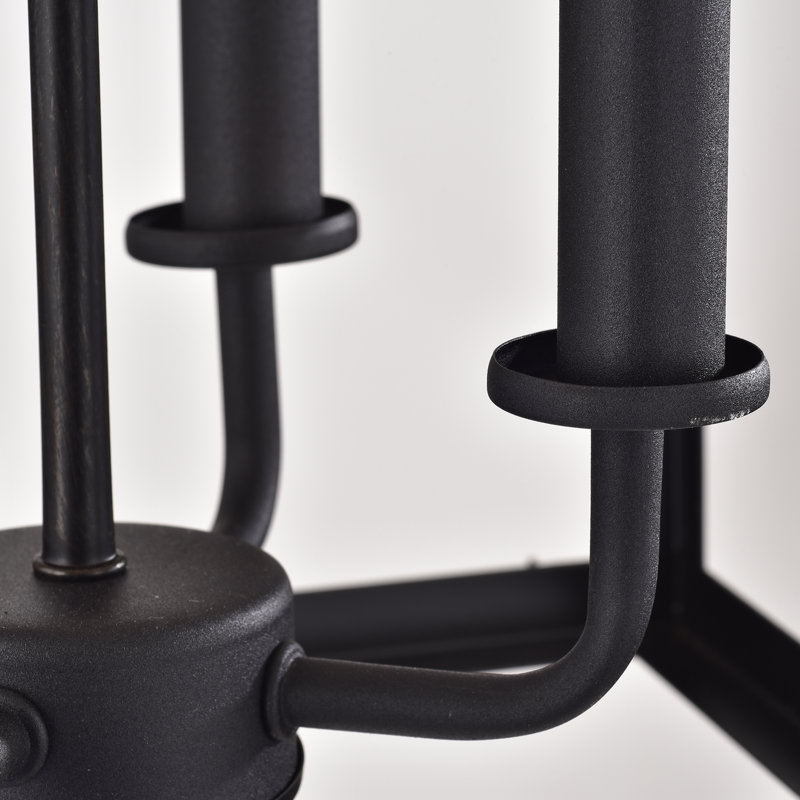 Arminta 4 - Light Black Lantern Pendant
