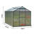 Edgecumbe 8.5 Ft W X 6.5 Ft D Hobby Greenhouse