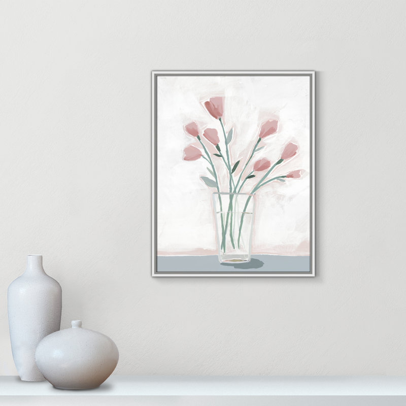 For the Spring Nymph - reproduction d'art, Toile blanche encadrée, H 29,5 po x l 23,5 po x P 2 po