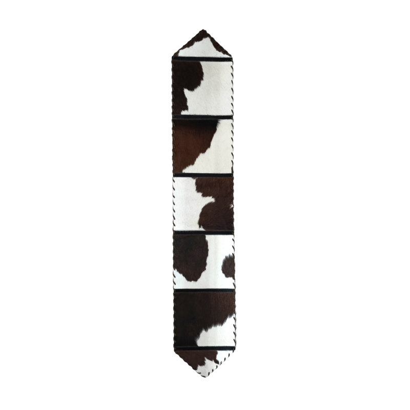 Cowhide Table Runner, 96" L x 12" D