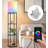 Rabee 64'' Black LED Column Floor Lamp