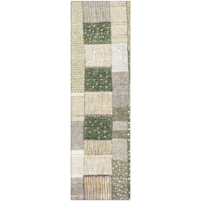 Premium Machine Washable Millbrook AMF1960 Geometric Rug
