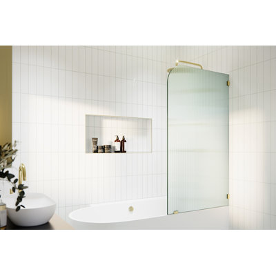 Panneau de salle de bain fixe simple sans cadre 30 po x 58,25 po Aurora
