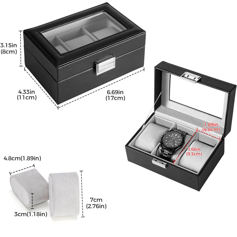 Watch Box +, Black