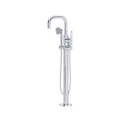 Armstrong™ Single Hole Floor Mount Tub Filler Trim with U-Spout