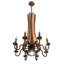 Stave Madera 8 - Light Chandelier