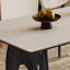 Table de salle à manger simple en pierre frittée haut de gamme-1502056259