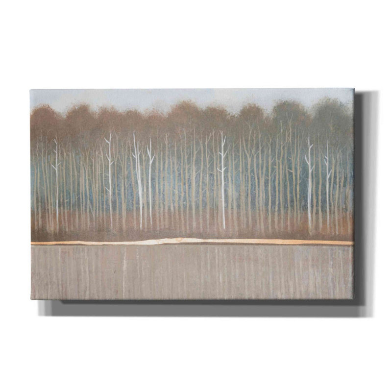 "Le long de la rivière II" par Tim O'Toole, art mural sur toile, H 26 po x l 40 po x P 1,5 po