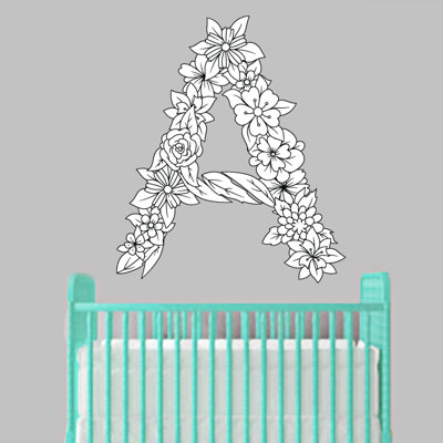 Text & Numbers Wall Decal