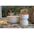 Chronos 18" Round Concrete Side Table-88957812