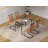 6 - Person Four Leg Dining Set-787645238
