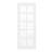 10-Lite Clear Glass Painted French Slab Door White Primed Solid Manufactured Wood Interior Morden Door-121780327