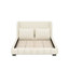 Velvet Upholstered Platform Bed With 2 Pillows And Wingback Headboard-1639251790-1639251785