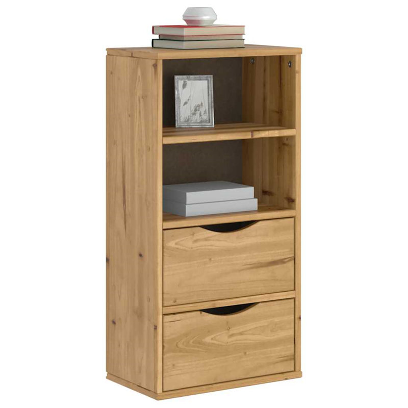 Dalenna 40cm Solid Wood Sideboard, Beige