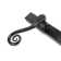 Monkeytail Lock Left Hand Door Handle