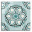 Bungalow Rose «Star Mandala 4» par Yvette St. Amant, art mural en verre acrylique-585978350