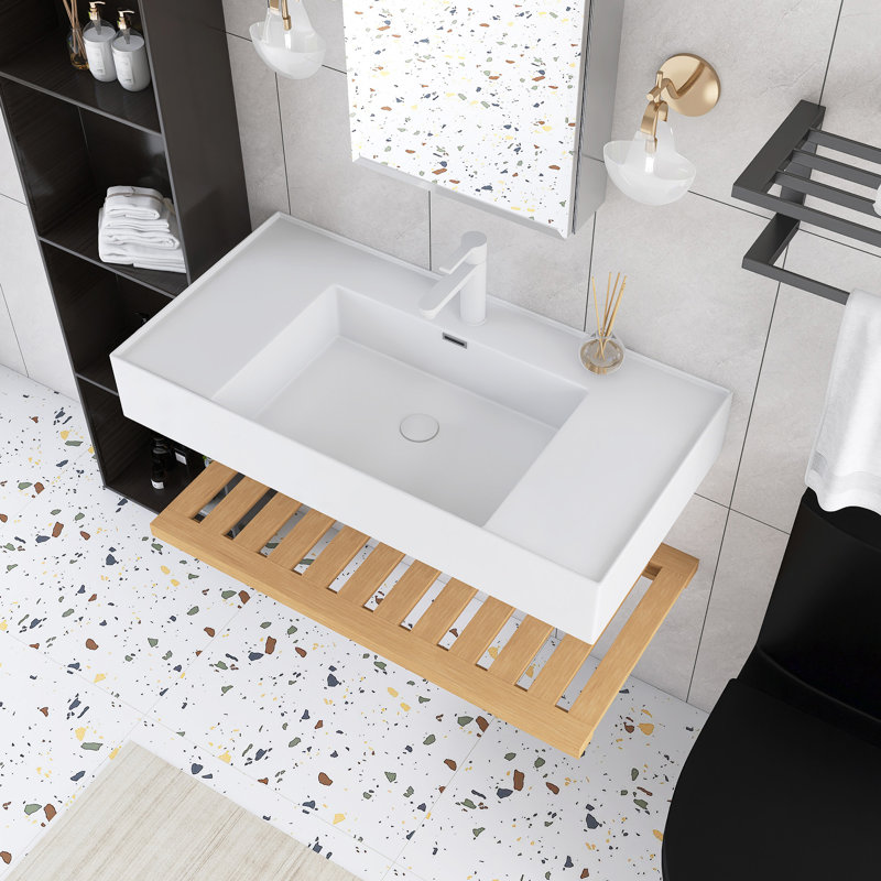 36" Bathroom Vanity With Sink