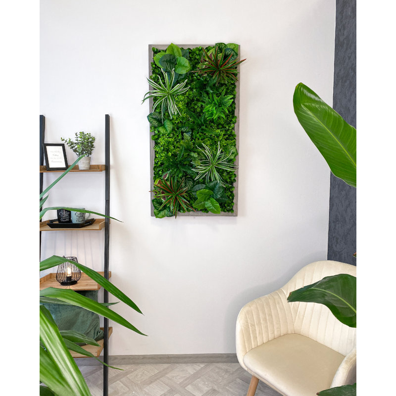 106cm Plant, Grey/Brown/Blue