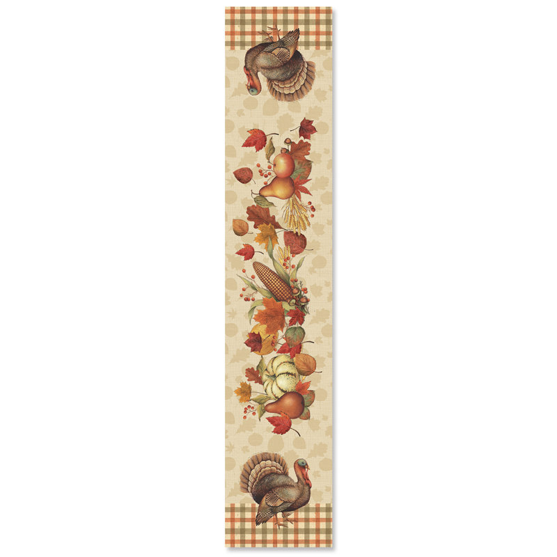 Bountiful Harvest Table Runner, 90" L x 13" W
