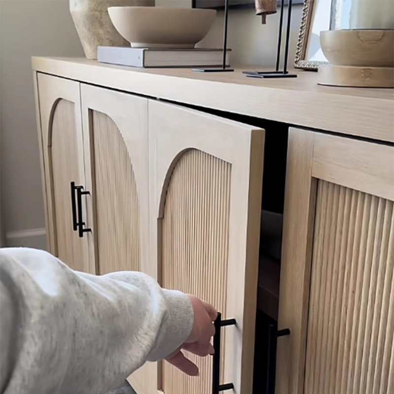 Armoire de rangement de style américain, Burlywood