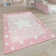 Session Shag Pink Rug