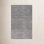 Rita Black White Hand-Woven Chevron Wool Rug
