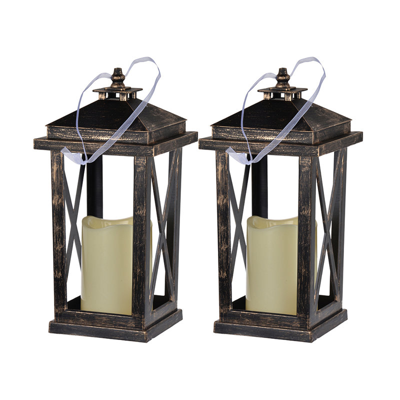 Tor Plastic Lanterns with LED Candle