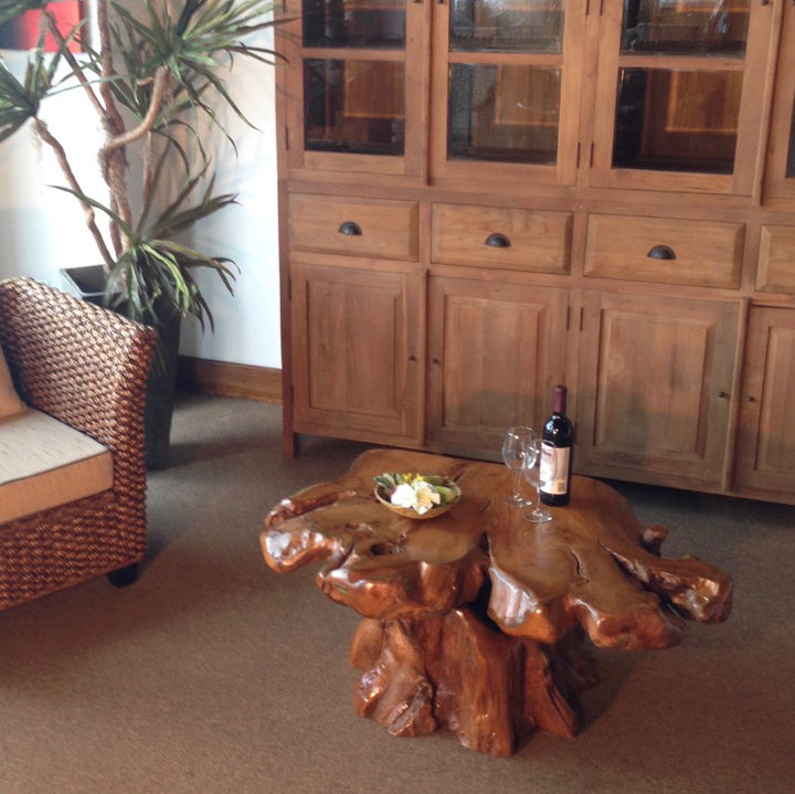 Bonneval Solid Wood Single Coffee Table