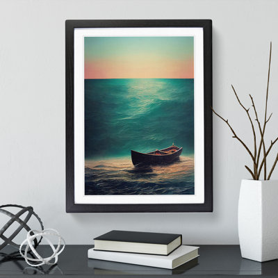 Boat Beneath The Sea - Print