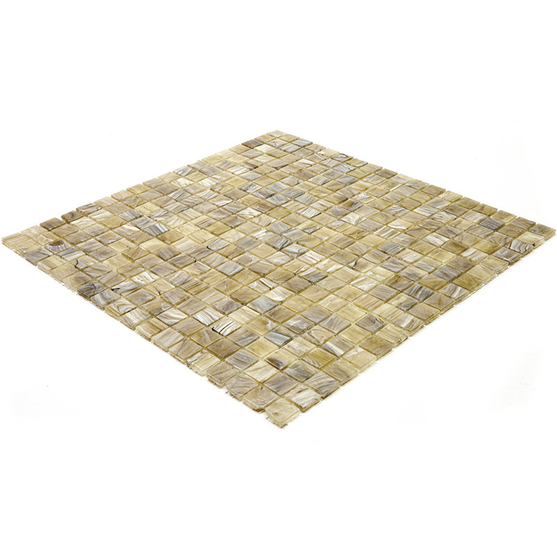 Carreau de mosaïque pour mur et plancher en verre 0,6 po x 0,6 po Skosh
