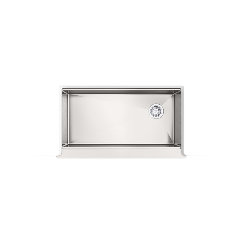 Vault 36" Stainless Steel Farmhouse Apron-Front Kitchen Sink