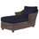 Chaise longue avec coussin Sonoma