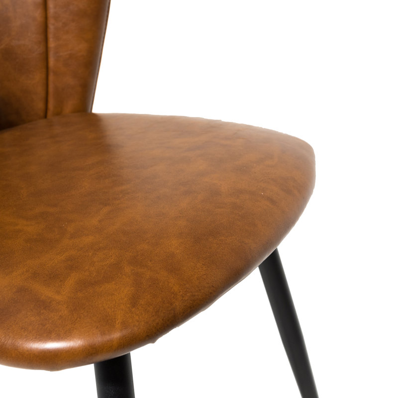 Cowen 48cm H Upholstered Dining Chair, Tan