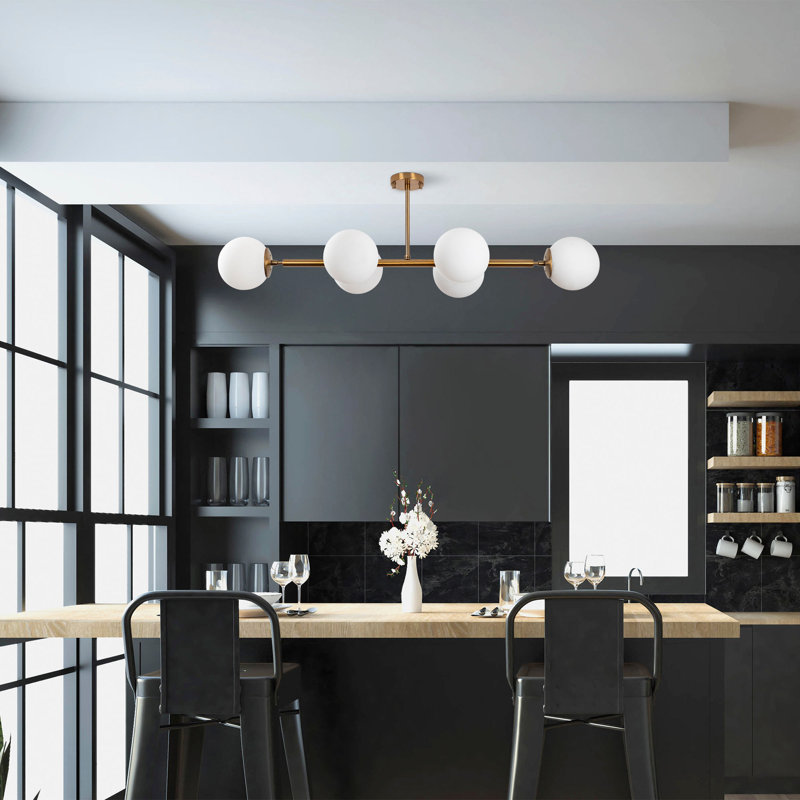 Luper 6 - Light Kitchen Island Pendant, Gold