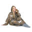 Surdimensionné Catalonia, Sweat à capuche, sherpa portable, cadeau pour femme-1890110922