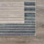 Tapis rayé crème / bleu / ivoire Aarar-404964214