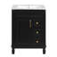 Meuble-lavabo moderne de 24 pouces avec lavabo en céramique, deux tiroirs et tablette réglable pour les petits espaces-1347426030